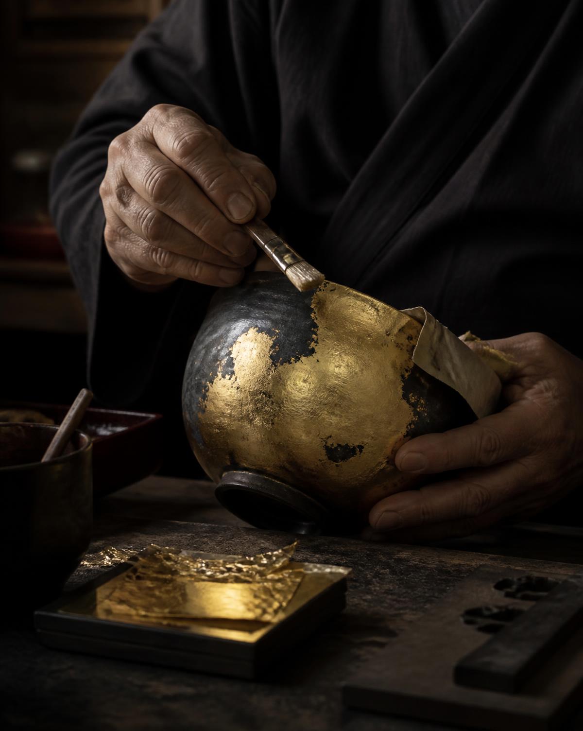 Gold Leaf and Patience